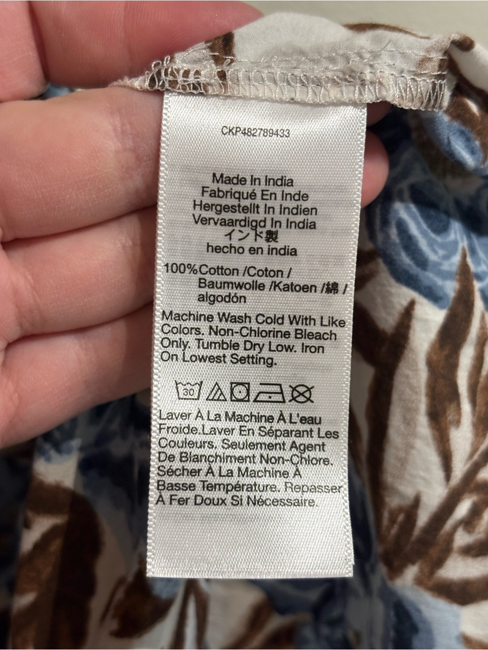 Madewell Tessa Cotton Poplin Sleeveless V-Neck Midi Dress Stonewash Blue 00 - Picture 9 of 10
